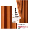 Rèm Vải Màu Cam Hoàng Hôn Sunset Orange 01