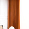 Rèm Vải Màu Cam Hoàng Hôn Sunset Orange 02