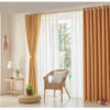 Rèm Vải Màu Vàng Yellow 02