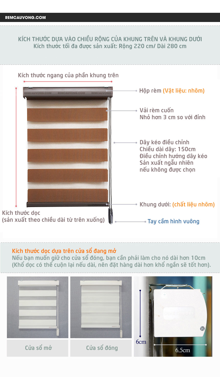 Rèm Cầu Vồng Slope - NHÀ PHÂN PHỐI VÀ THI CÔNG RÈM CỬA TẠI TP VINH NGHỆ AN